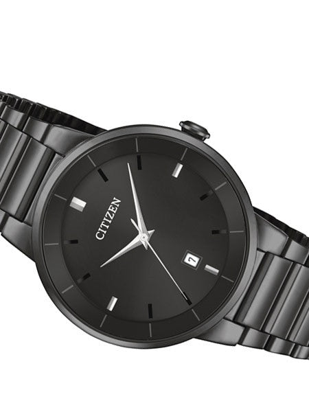 Citizen Black Ion Quartz Dress Watch #BI5017-50E — Long Island Watch