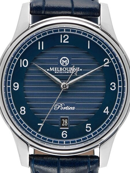 Melbourne Portsea Heritage Automatic Watch with Blue Dial, Sapphire Crystal #PS.40.A.3HD.05