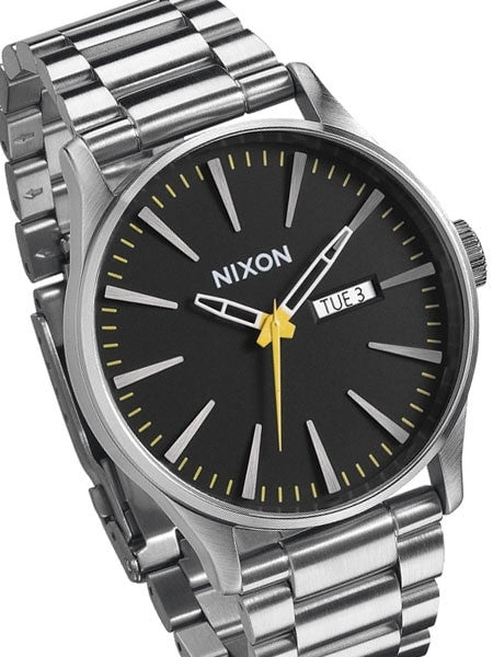 Nixon The Sentry SS Grand Prix Quartz Watch, Day and Date #A356-1227