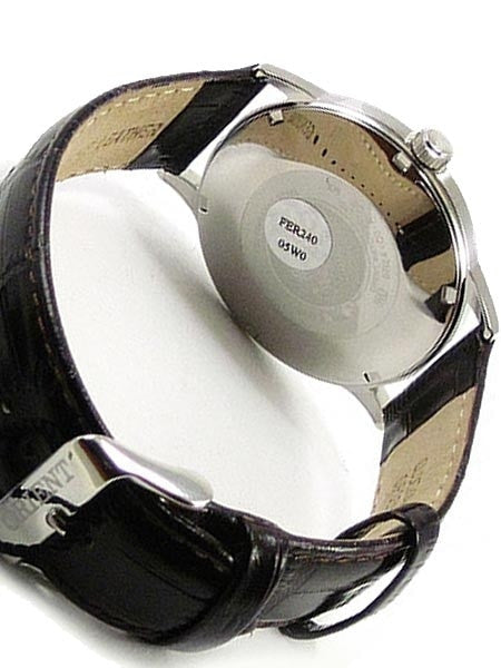 Orient Automatic Dress Watch with White Dial, Applied Silver Hour Markers #ER24005W