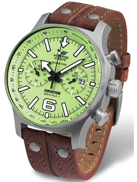 Vostok-Europe Expedition North Pole Chronograph with Fully Luminous Dial #5957241