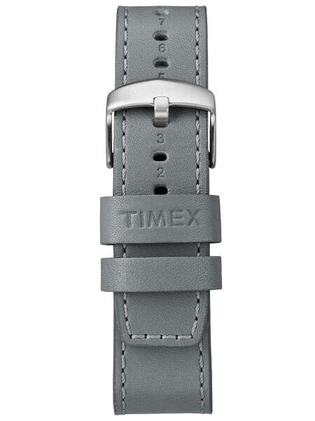 Timex 42mm Waterbury Quartz Chronograph with Grey Dial and INDIGLO Night-Light #TW2R70700VQ