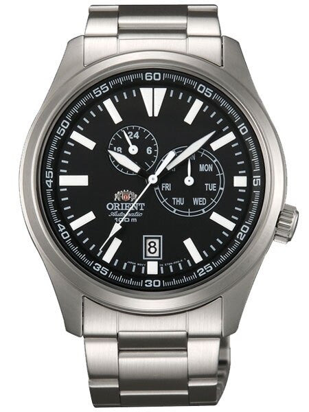 SCRATCH AND DENT - Orient Defender 21-Jewel Automatic Field Watch with 24-Hour Sub-Dial #ET0N001B-SND