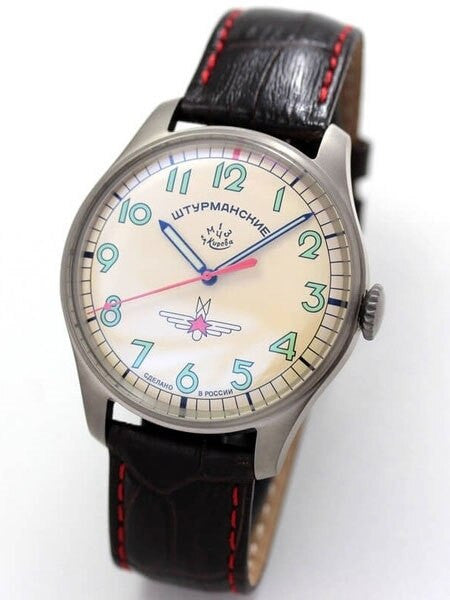 Sturmanskie Gagarin Commemorative, Manual Winding Mechanical Watch with 40mm Titanium Case #3717128