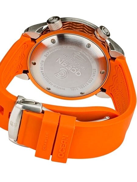 Ocean Crawler 600-Meter Paladino WaveMaker Swiss Automatic Dive Watch with Inner Rotating Bezel #1333