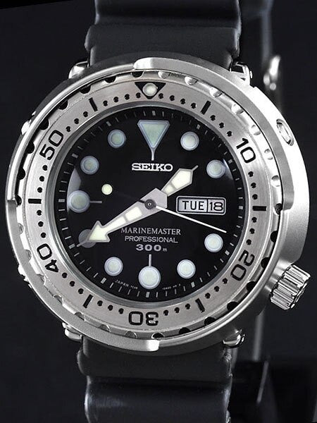 SEIKO MarineMaster Professional 300M SEIKO "Tuna" Quartz Diver with a 48mm Case #SBBN017