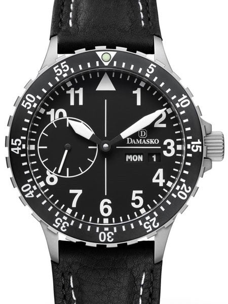Damasko German Automatic Watch with a 60-Minute Bezel and Stainless Steel Case #DK14