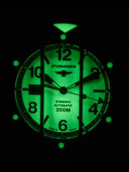 Sturmanskie Stingray 300 Meter Professional Automatic Dive Watch with 47mm Case #1825898