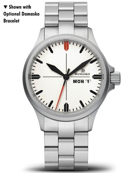 Damasko Swiss ETA Automatic with a 40mm Bead-Blasted Stainless Steel Case, Luminous Dial #DA35