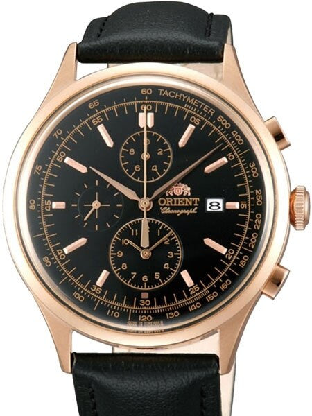 Orient Monterey Quartz Chronograph with 12-Hour Totalizer and Tachymeter #TT0V001B
