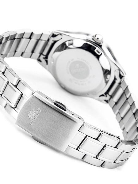 Orient Charlene Women's Automatic Dress Watch with MOP Dial and Crystal Hour Markers #NR1Q004W