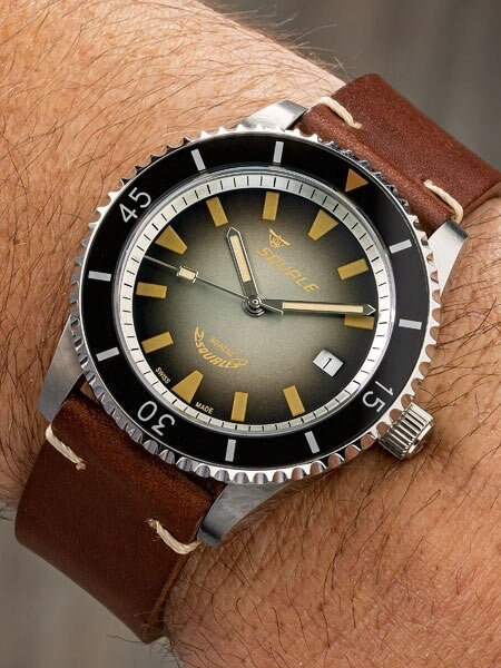 Squale Montauk 300 Meter Swiss Made Automatic Dive Watch with Sapphire Crystal #MTK-03
