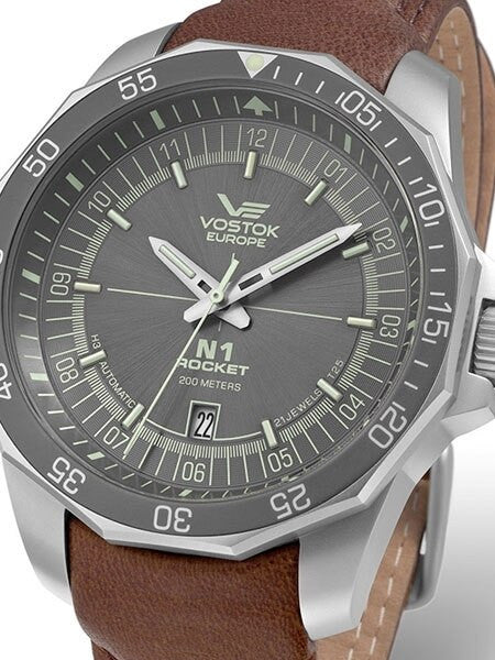 Vostok-Europe N1 Rocket Automatic Sport Dive Watch with Tritium Tube Illumination #2255149