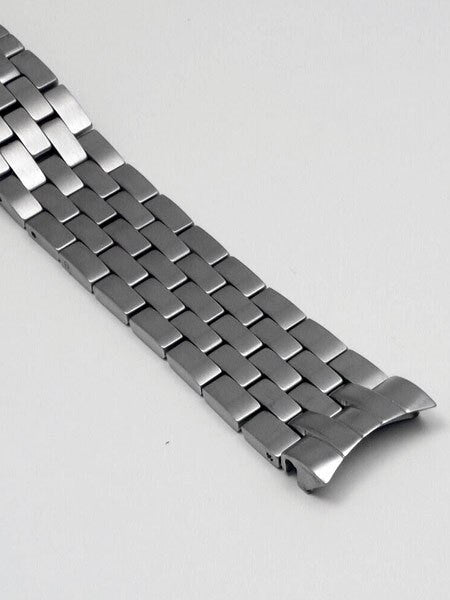 N.B. Yaeger Brushed Finish Solid Link Bracelet #NBY-Bracelet-SS (20mm)