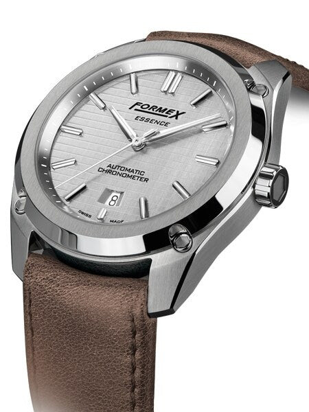 Formex Essence Swiss Automatic Chronometer with Silver Dial #0330.1.6341.722