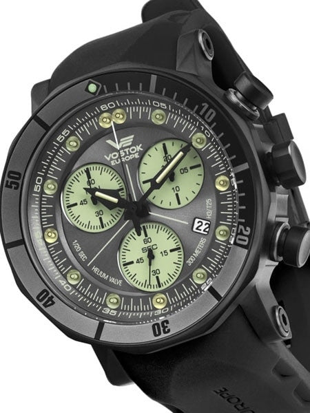 Vostok-Europe Lunokhod-2 Grand Quartz Chronograph Diver with Tritium Tubes #6204212