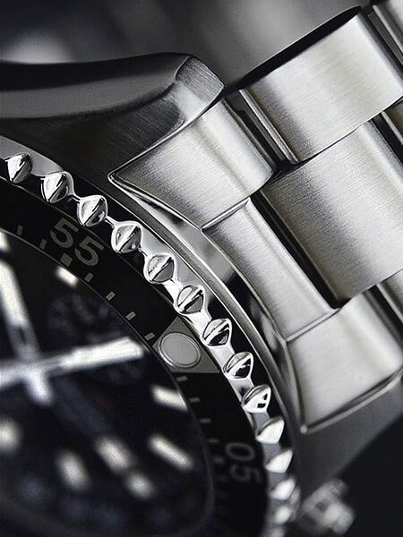 Orient Captain Quartz Sport Chronograph with Stainless Steel Bracelet  #TT11002B
