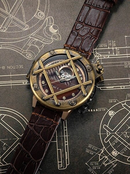 Ballast Trafalgar Automatic Watch with Bronze Case and Removable Shroud #BL-3136-03
