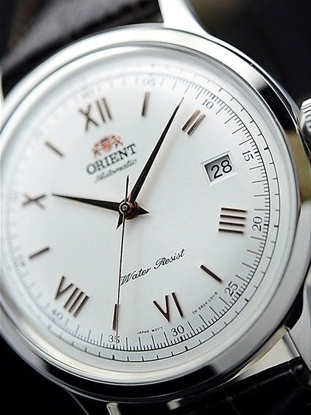Orient Automatic Dress Watch with White Dial, Roman Numeral Markers #ER2400BW