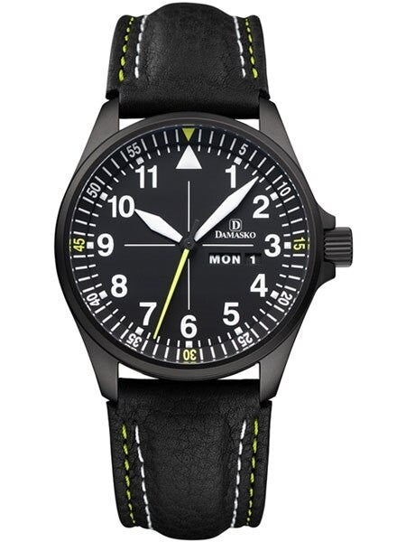 Damasko Swiss ETA Automatic with a 41.8mm Black Ion Stainless Steel Case #DA363BK