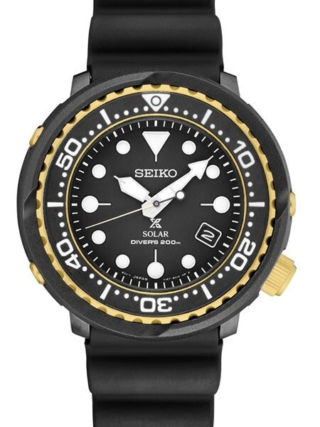 Seiko Prospex Tuna Dive Watch with Solar Movement and 47mm Case #SNE498