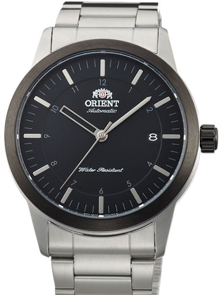 Orient 40.5mm Sentinel Automatic + Hand Wind Watch with Black Dial #AC05001B