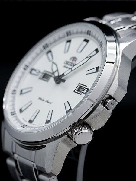Orient 42mm Stingray Day and Date Automatic Watch with White Dial #EM7K006W