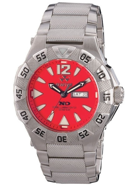 Reactor Gamma Ti 300 Meter Dive Watch with Never Dark Illumination and Titanium Case #52011