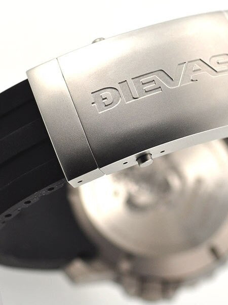 DIEVAS Focal or Vortex Tactical Rubber Strap with Deployant Clasp