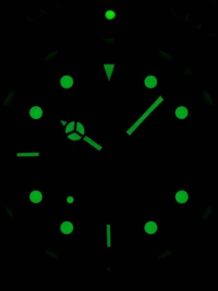 Squale Swiss Automatic Dive watch with Black Dial and Green Bezel #1545-FG