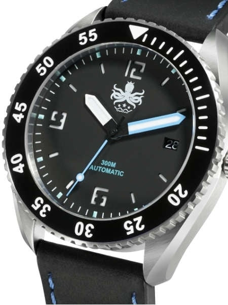 PHOIBOS Reef Master 300-Meter Automatic Dive Watch with Double Dome AR Sapphire Crystal #PY016C