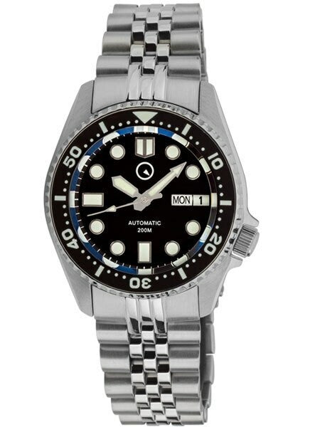Scratch and Dent - Islander 38mm Automatic Dive Watch  AR Sapphire Crystal, and Luminous Ceramic Bezel Insert #ISL-05