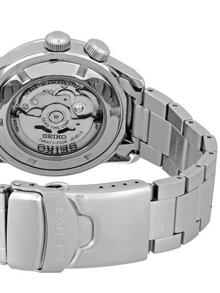 Seiko 42mm Sports 5, 24-Jewel Automatic Watch with Day and Date Window #SRPB25J1
