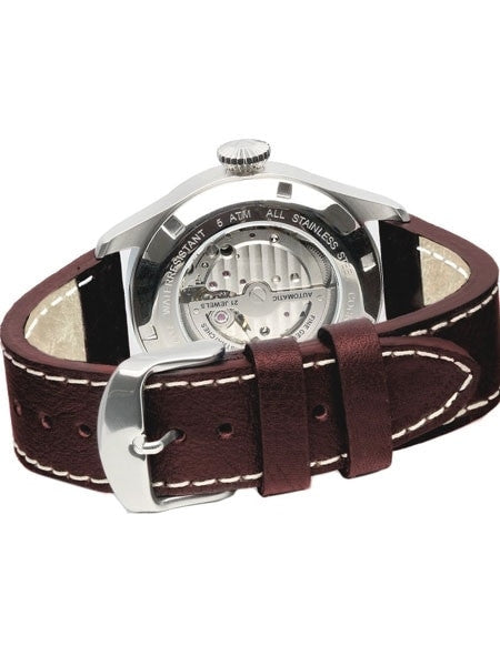 Iron Annie Automatic Watch with 42mm Case and 24-hour Sub-Dial #5168-2