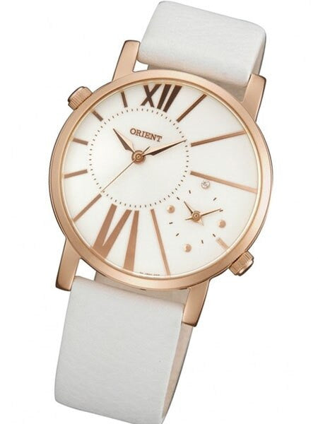 Orient Valentina Dual-Time Watch with Two Quartz Movements #UB8Y001W