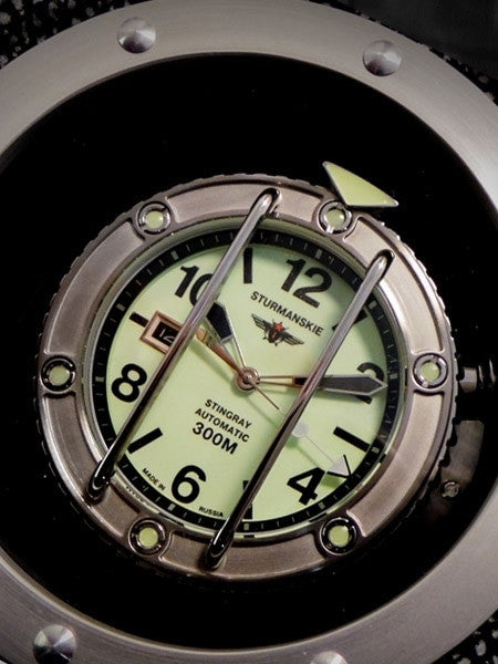 Sturmanskie Stingray 300 Meter Professional Automatic Dive Watch with 47mm Case #1825898
