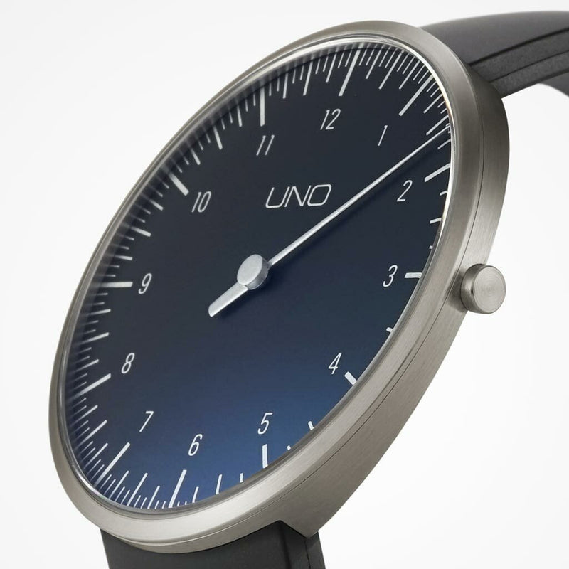 Botta UNO one hand 12-hour Swiss quartz watch with 40mm titanium case #559090