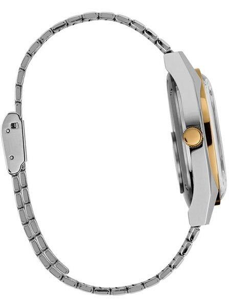 Q Timex Reissue of the Falcon Eye 38mm Stainless Steel Bracelet Watch #TW2T80800ZV