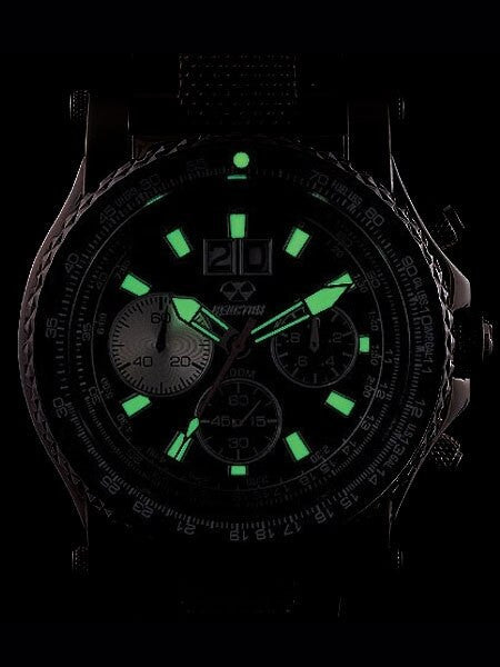 Reactor Valkyre Chronograph Watch with Big Date and SuperLuminova Illumination #81510