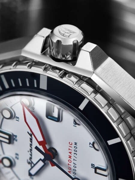 Spinnaker Dumas Automatic 300 Meter Dive Watch with Stainless Steel Mesh Bracelet #SP-5081-33