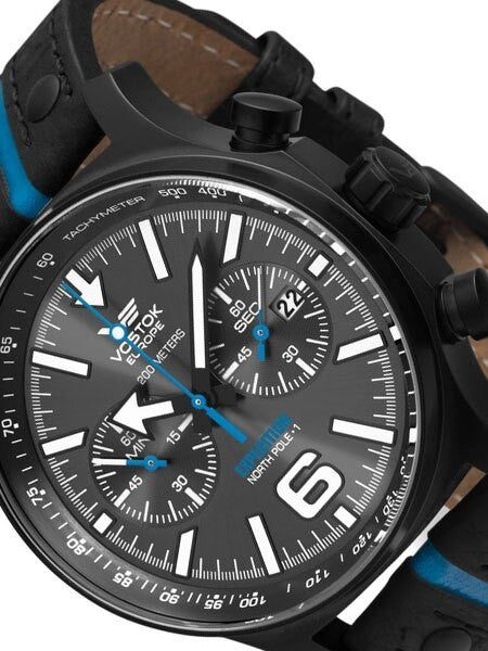Vostok-Europe Expedition North Pole Chronograph with 60 Minute Stopwatch #5954198