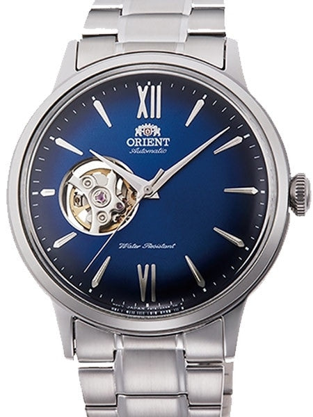 Orient Helios Open-Heart Automatic Dress Watch with Bracelet #RA-AG0028L10A