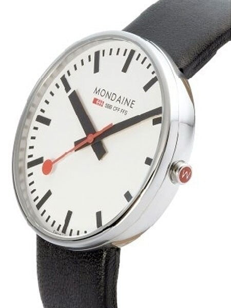 Mondaine Railways Quartz Dress Watch with 42mm Stainless Steel Case #A660-30328-11SBB
