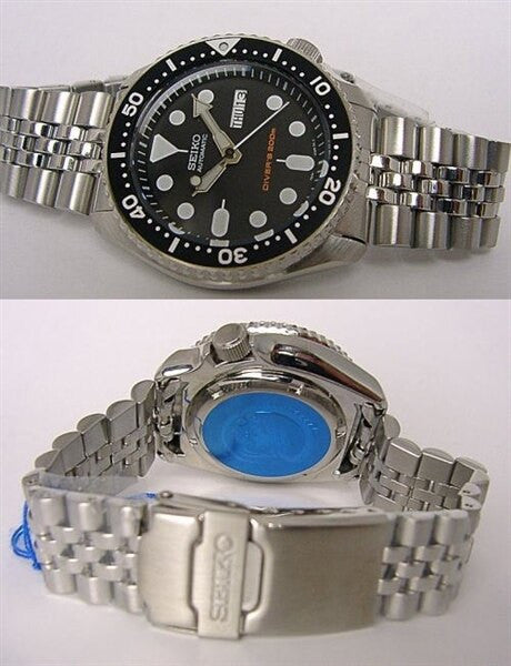 Scratch and Dent - Seiko Automatic Dive Watch with Stainless Steel Bracelet #SKX007K2 24