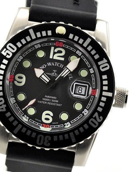 Zeno Airplane 500 Meter Dive Watch with Swiss ETA 2824-2 Automatic Movement #6349-3-a1