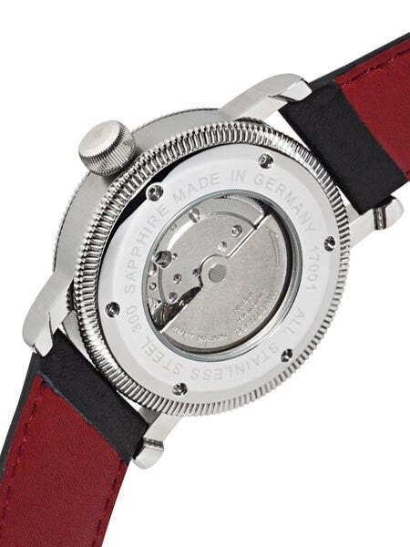 Elysee Ilos Aviator Automatic with 44mm Case and Coin-Edge Bezel #17001