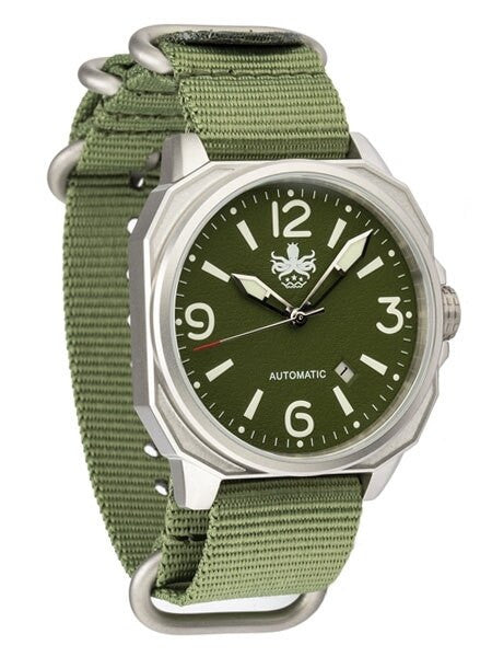 PHOIBOS Sentinel 200-Meter Automatic Watch with AR Sapphire Crystal #PY019A
