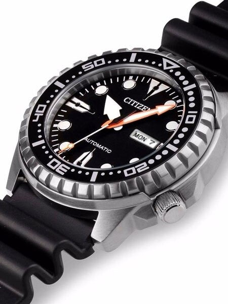 Citizen Automatic Marine Sport Watch with Rubber Dive Strap #NH8380-15E
