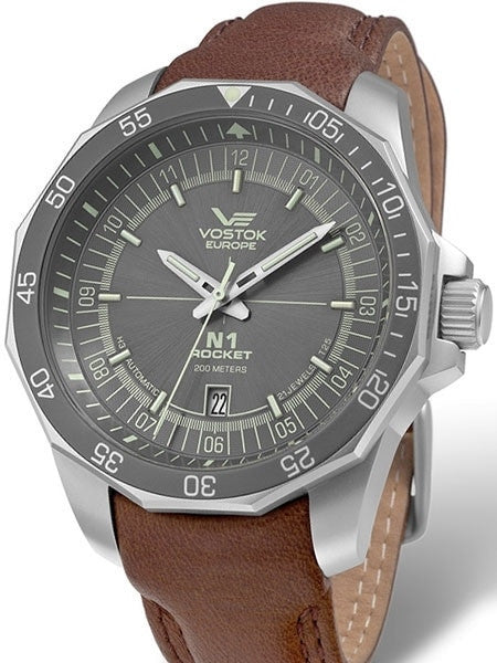 Vostok-Europe N1 Rocket Automatic Sport Dive Watch with Tritium Tube Illumination #2255149