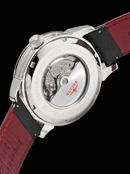 Elysee Talos Miyota 9100 Automatic with Power Reserve Indicator and 24-Hr Sub-Dial #17008